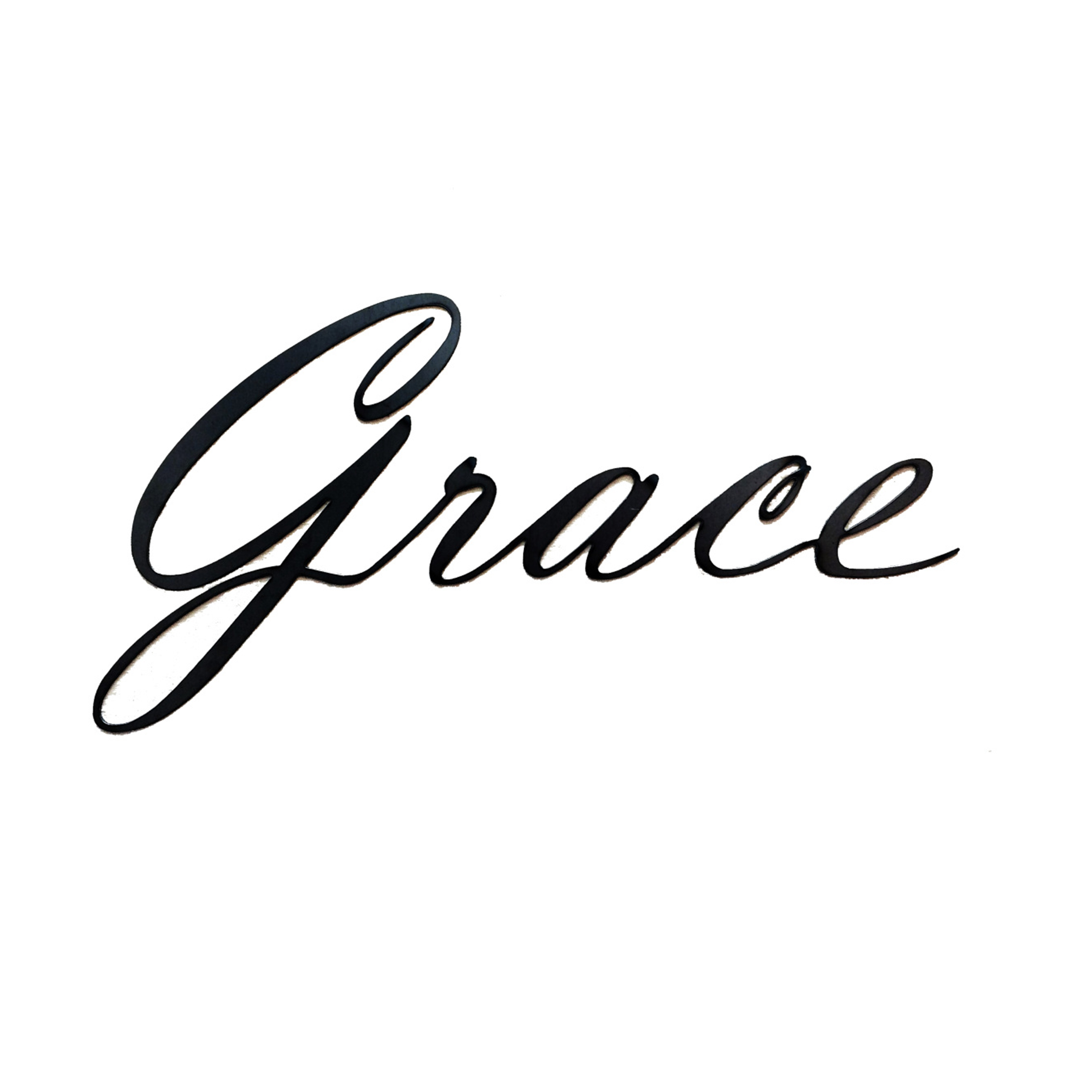 The Word Grace In Cursive